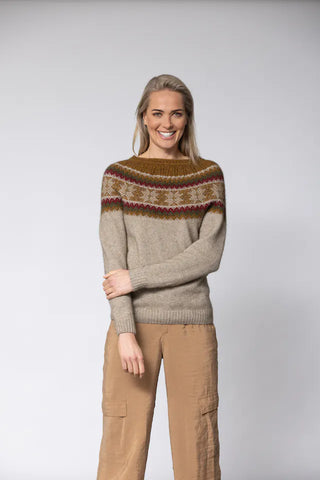 Damen Wollpullover