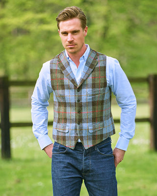 Harris Tweed® Weste Herren