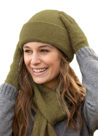 Beanie Mütze Merino Possum unisex