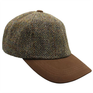 Glencairn Harris Tweed Baseballkappe ZH016: Harvest