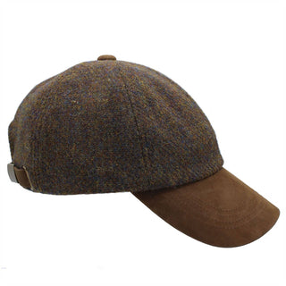 Glencairn Harris Tweed Baseballkappe ZH016: Harvest