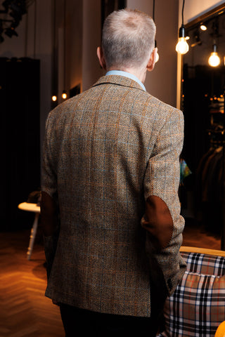 Harris Tweed® Sakko sand herringbone
