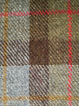 Harris Tweed® Satchel Handtasche groß Highland Check