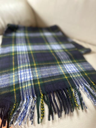 Kaschmir Tartan Schal Dress Gordan in Ripple finish Cashmere