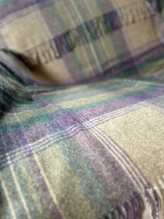 Wolldecke Tartan Kintyre Heather