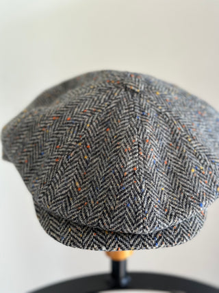 Driving Cap Irische Tweed Kappe Donegal
