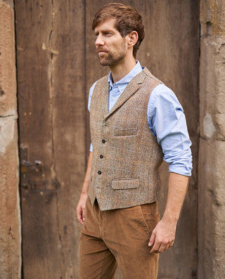Harris Tweed® Weste Sand Herringbone