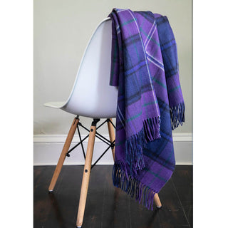Wolldecke Lammwolle Tartan Scotland Forever Schottenkaro