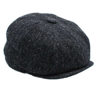 Brodick Harris Tweed 8-teilige Mütze ZH293: Moorland / L 60 cm