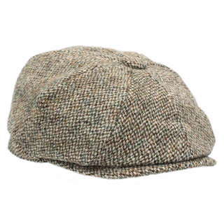 Brodick Harris Tweed 8-teilige Mütze ZH293: Moorland / S 56 cm