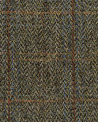 Harris Tweed® Kappe green blue herringbone